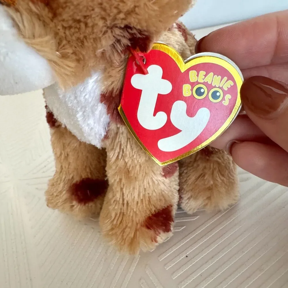 TY Beanie Boos -BUCKWHEAT the Lynx (Glitter Eyes, 6
